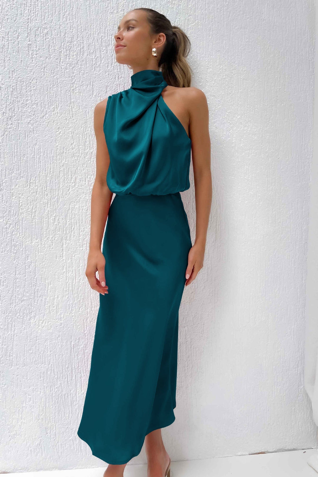 LARA | SATIJNEN KLEID