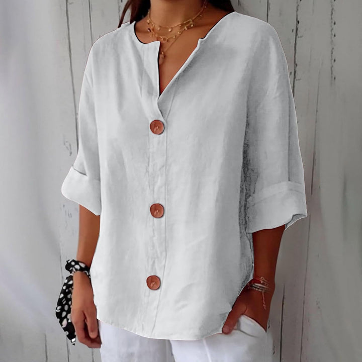 Cozy Amsterdam™ | Casual Linnen Blouse