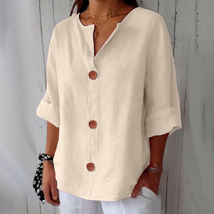 Cozy Amsterdam™ | Casual Linnen Blouse