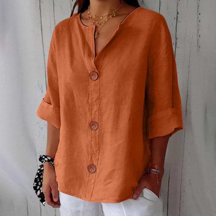 Cozy Amsterdam™ | Casual Linnen Blouse