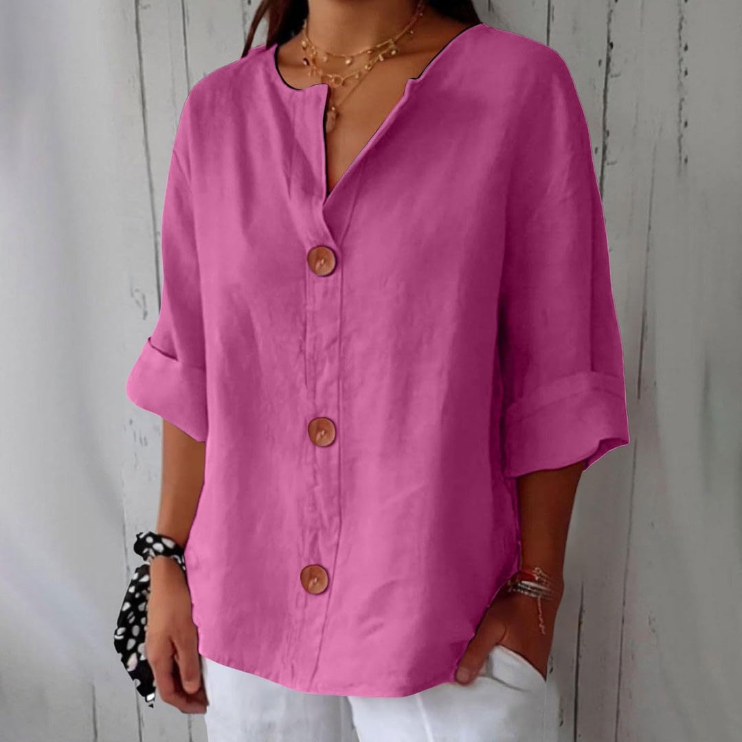 Cozy Amsterdam™ | Casual Linnen Blouse