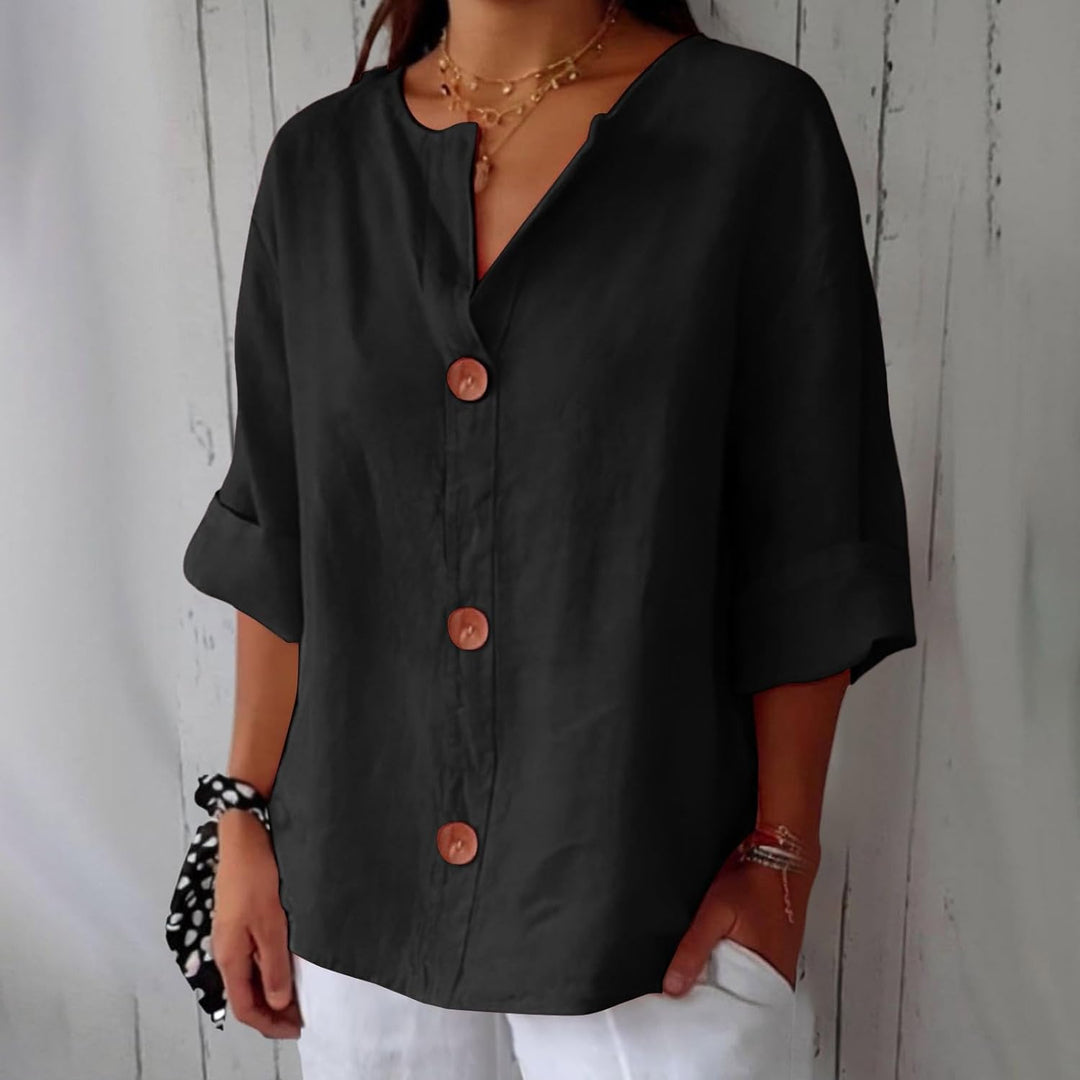 Cozy Amsterdam™ | Casual Linnen Blouse