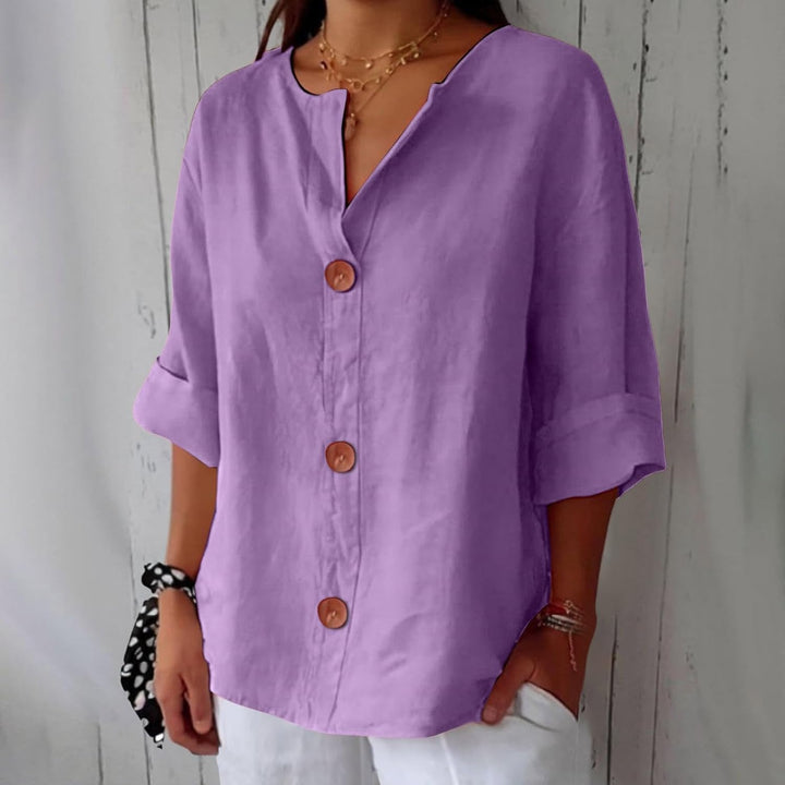 Cozy Amsterdam™ | Casual Linnen Blouse