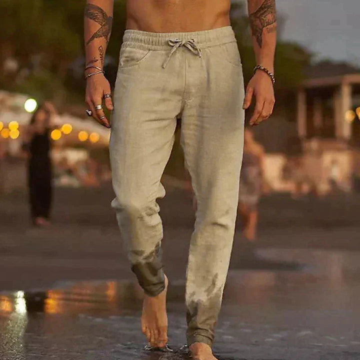 Cozy Amsterdam™ | Linnen Strandbroek