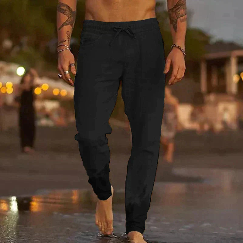 Cozy Amsterdam™ | Linnen Strandbroek