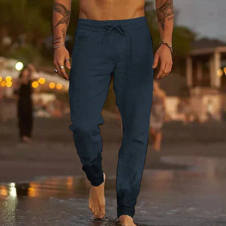 Cozy Amsterdam™ | Linnen Strandbroek