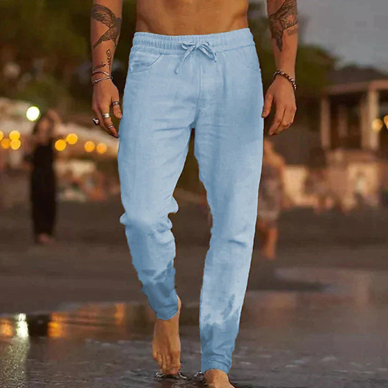 Cozy Amsterdam™ | Linnen Strandbroek