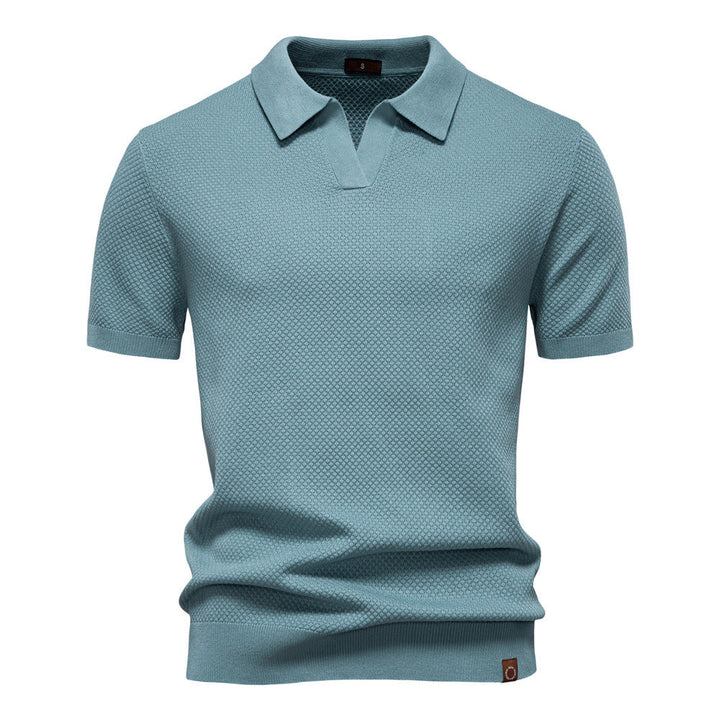 Ulrich – Strukturiertes poloshirt