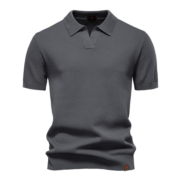 Ulrich – Strukturiertes poloshirt