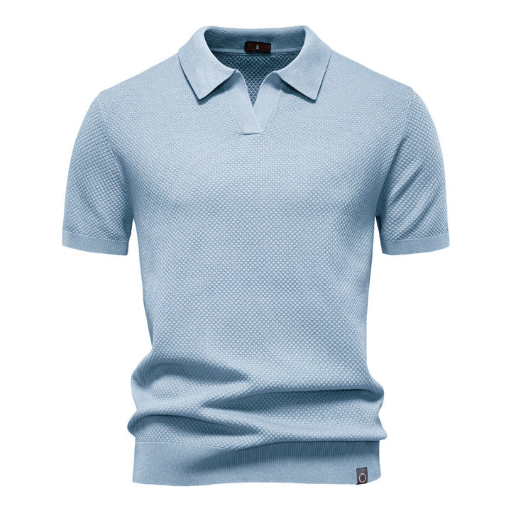 Ulrich – Strukturiertes poloshirt