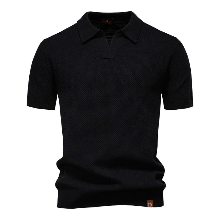 Ulrich – Strukturiertes poloshirt