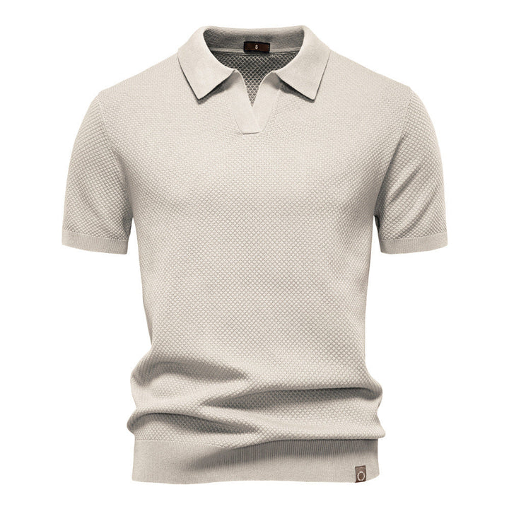 Ulrich – Strukturiertes poloshirt