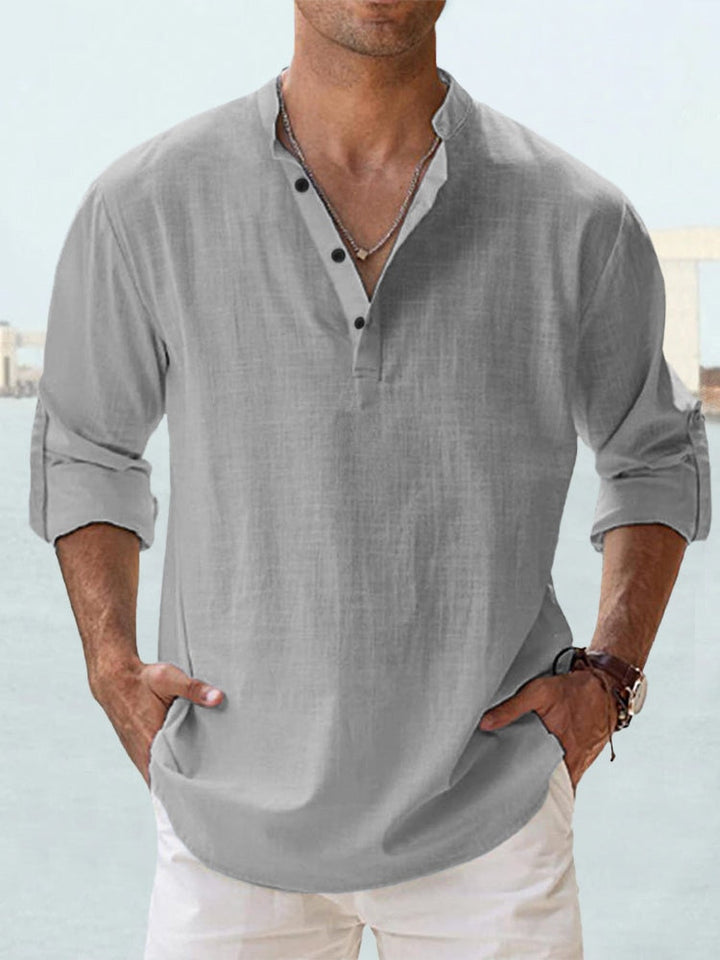 Lenoir™ | Chemise en lin-ademhalingsmiddel