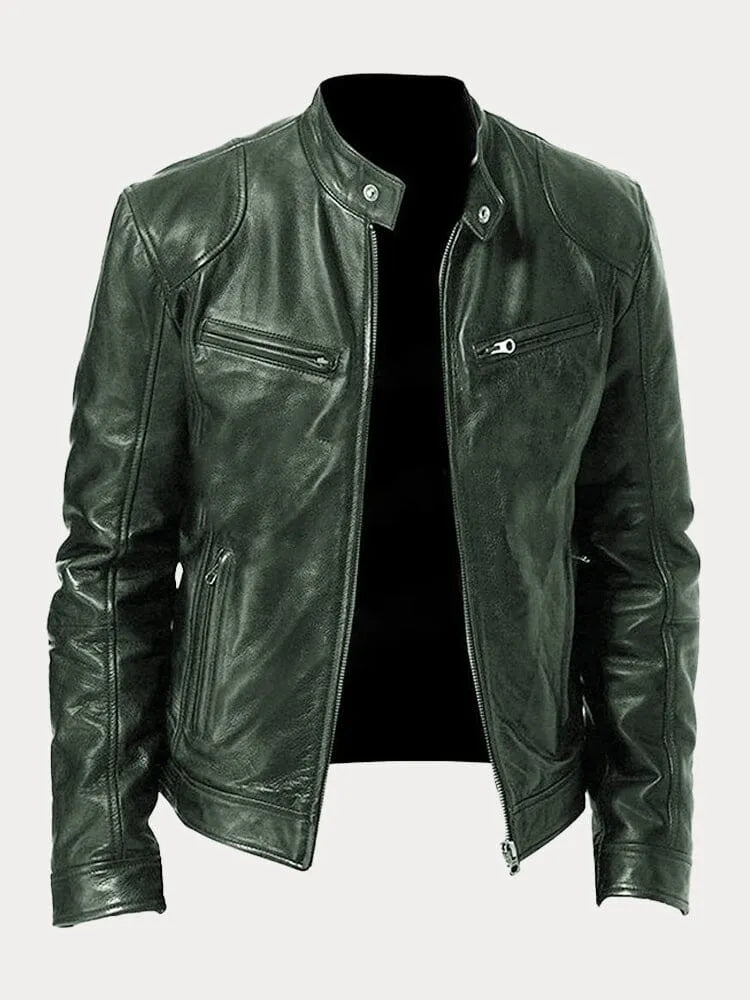 Cozy Amsterdam™ | Pigani – Casual Leren Jas