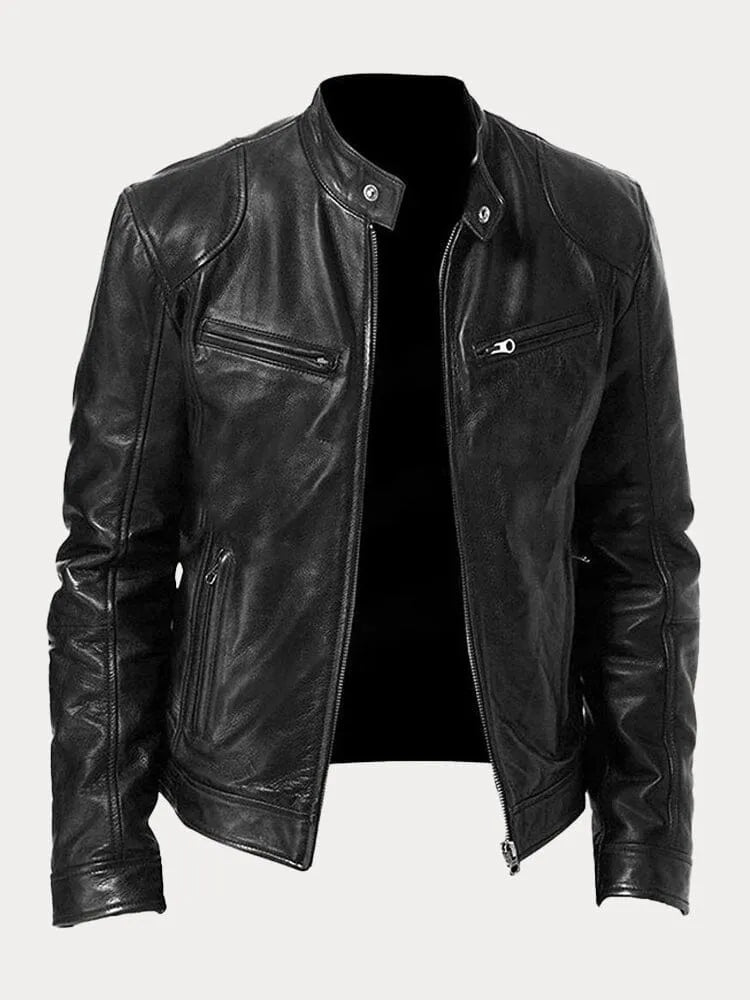 Cozy Amsterdam™ | Pigani – Casual Leren Jas