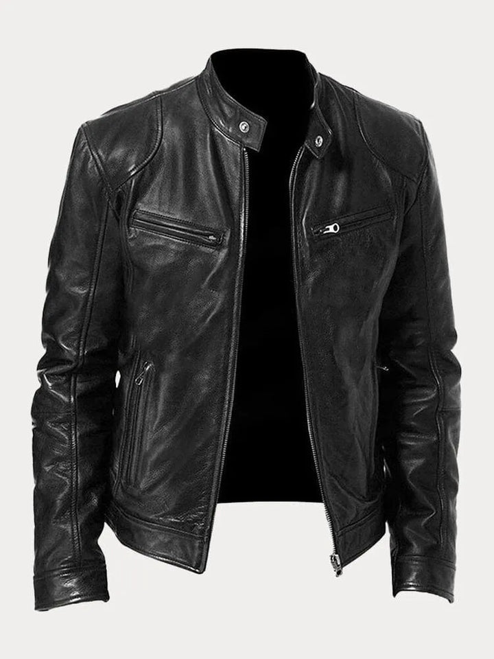 Cozy Amsterdam™ | Pigani – Casual Leren Jas