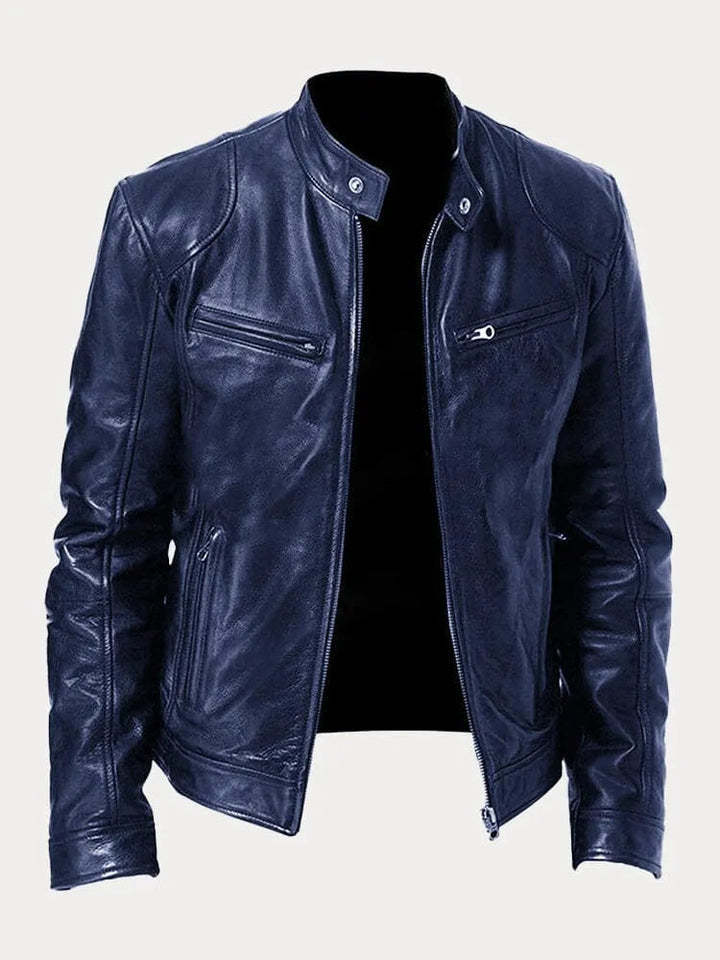 Cozy Amsterdam™ | Pigani – Casual Leren Jas