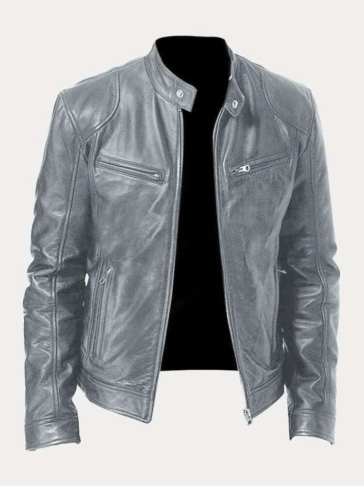 Cozy Amsterdam™ | Pigani – Casual Leren Jas