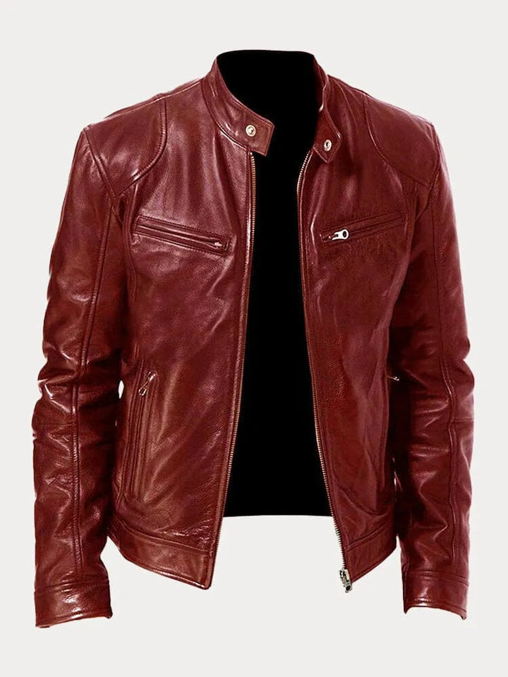 Cozy Amsterdam™ | Pigani – Casual Leren Jas