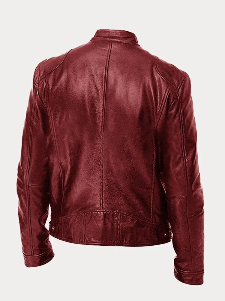 Cozy Amsterdam™ | Pigani – Casual Leren Jas