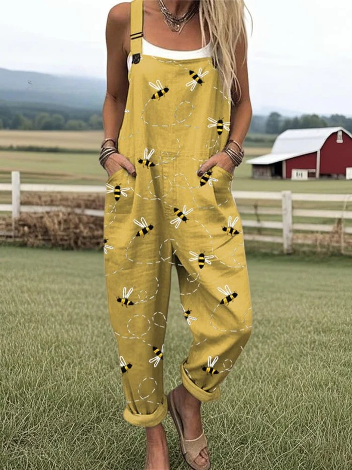 Cozy Amsterdam™ | Vintage Lente Jumpsuit