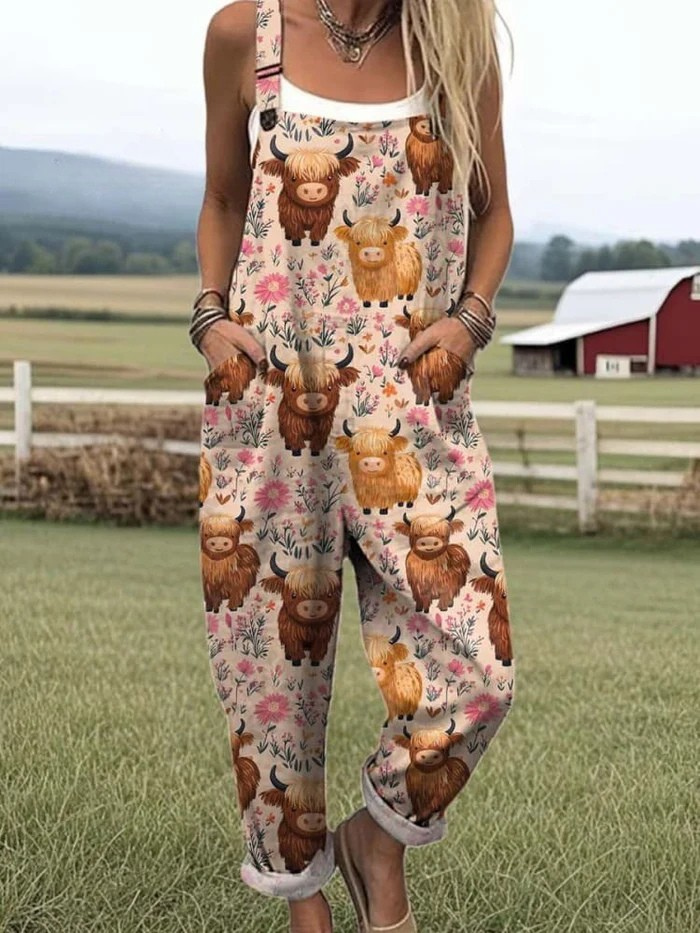Cozy Amsterdam™ | Vintage Lente Jumpsuit