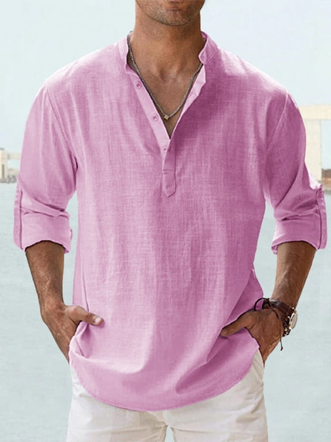 Lenoir™ | Chemise en lin-ademhalingsmiddel