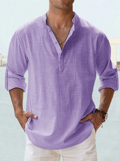 Lenoir™ | Chemise en lin-ademhalingsmiddel