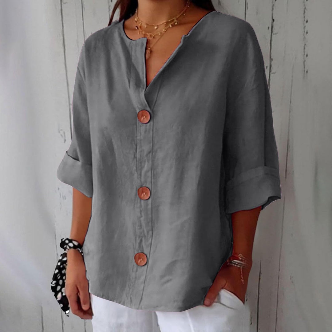 Cozy Amsterdam™ | Casual Linnen Blouse
