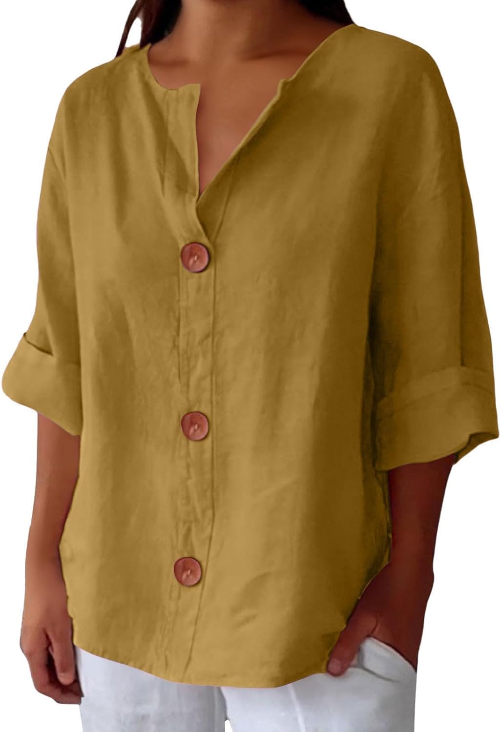 Cozy Amsterdam™ | Casual Linnen Blouse